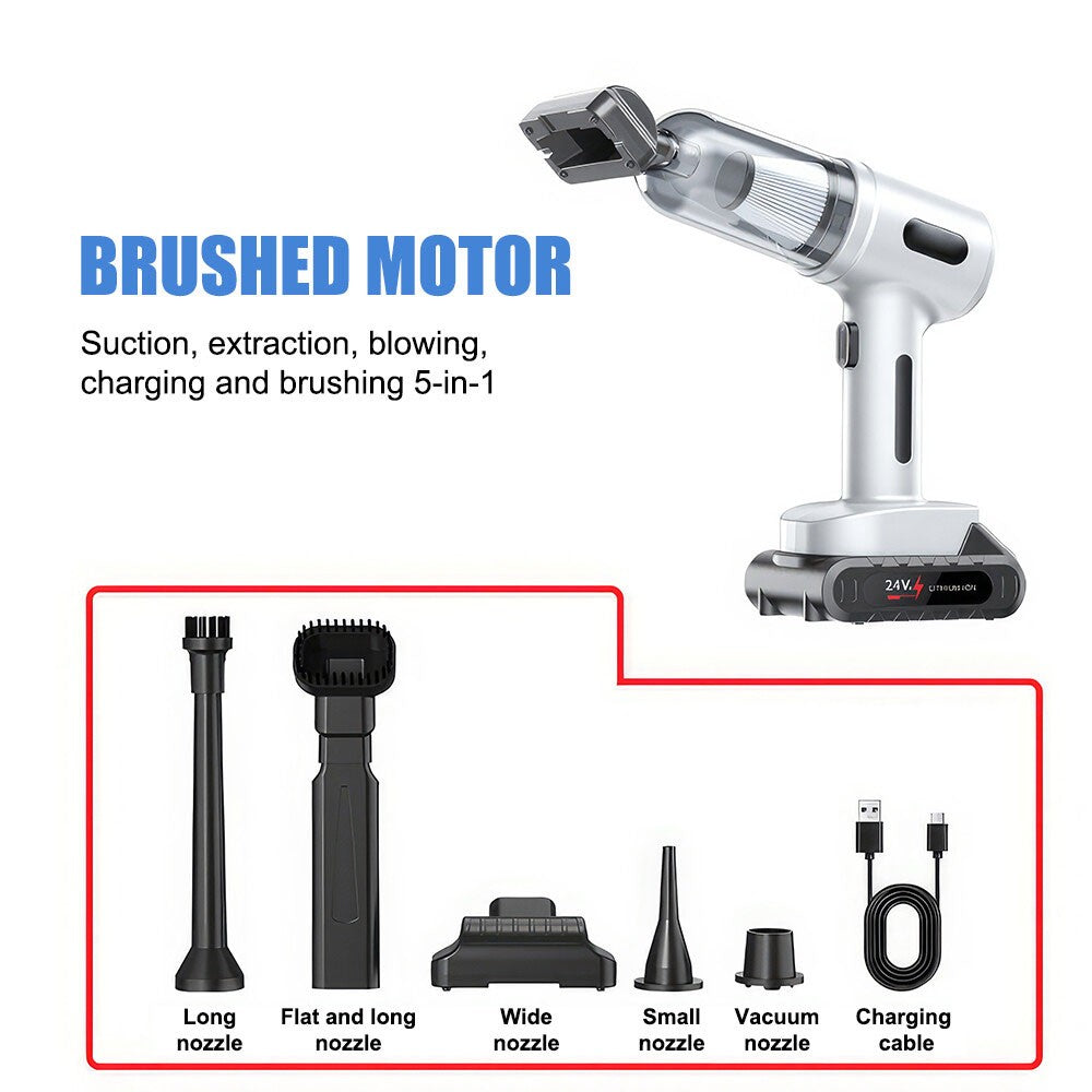 4500PA High Power Handheld Blower Vacuum Cordless Car Keyboard Vacuum Cleaner